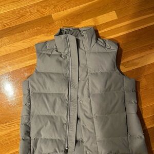 Men’s Lululemon Wunder Puff 600-Down-Fill Vest *Tech Canvas Oil Grey Size Large